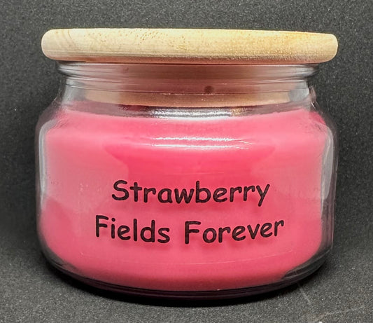 Strawberry Fields Forever 9 oz Soy Wax Candle