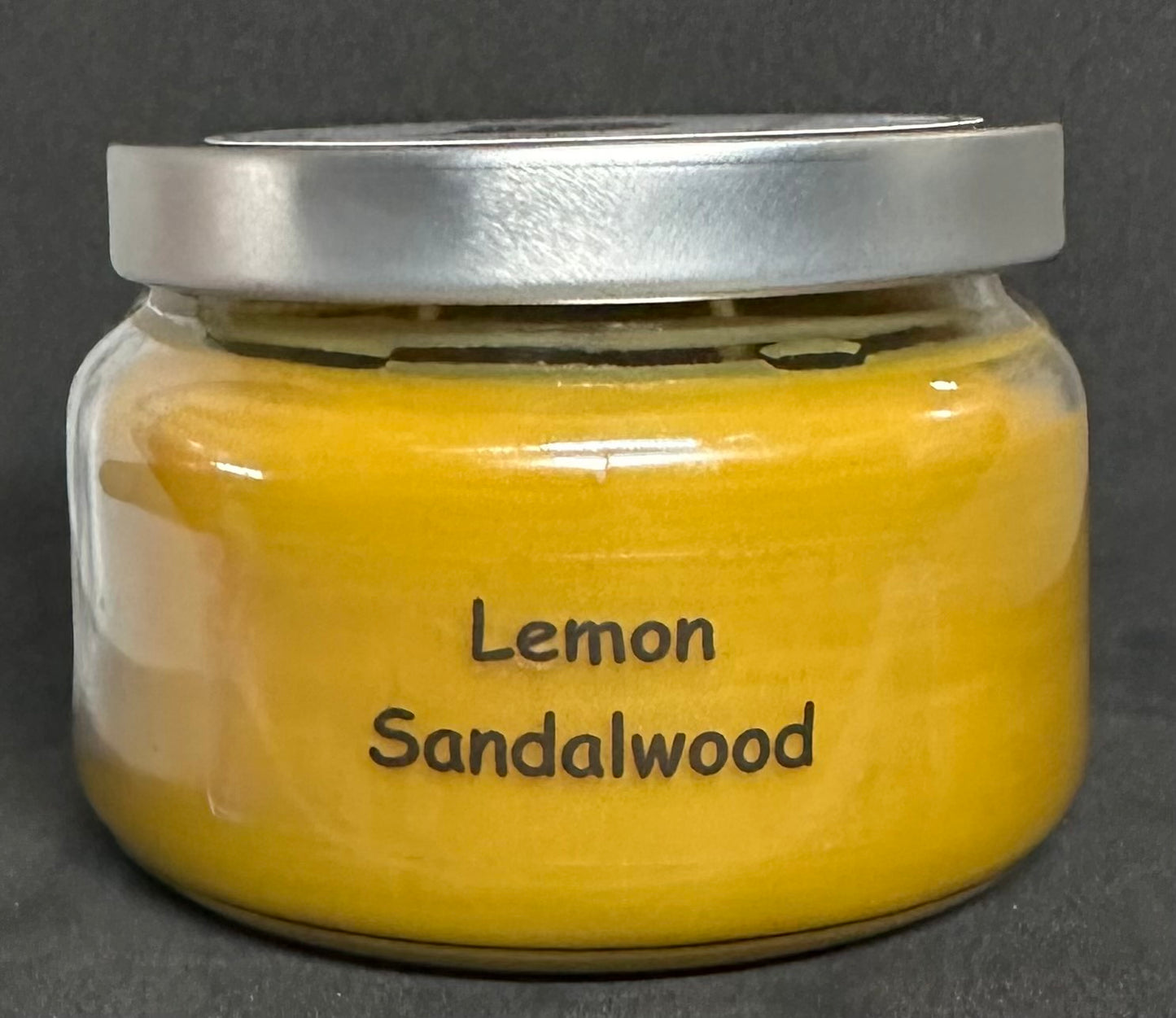 Lemon Sandalwood 9 oz Soy Wax Candle